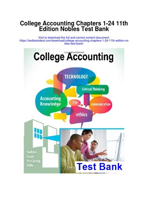 college accounting chapters 1 24 by nobles 11th edition PDF