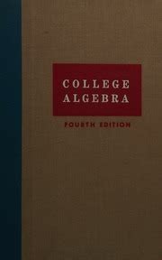 college algebra fourth edition PDF