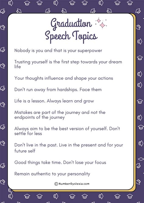college graduation speech ideas PDF