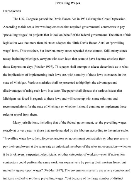 college research paper examples Reader