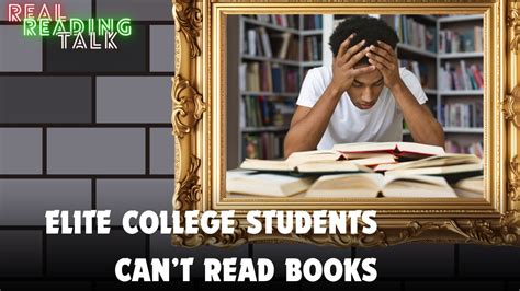 college students who can't read