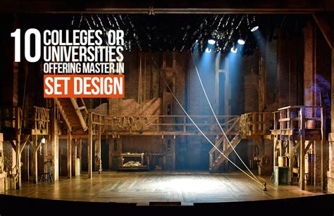 colleges that have set design