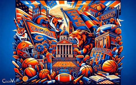 colleges with orange and blue