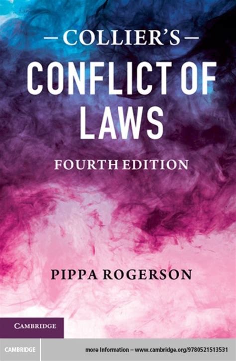 collier s conflict of laws collier s conflict of laws Reader