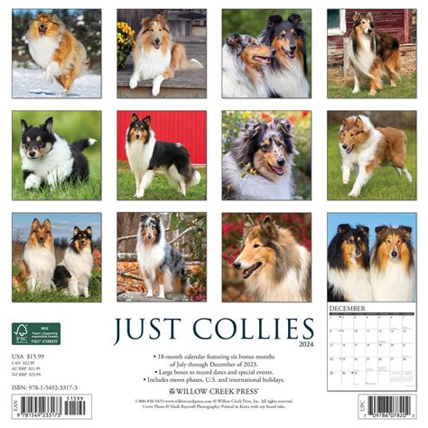 collies calendar multilingual edition Reader