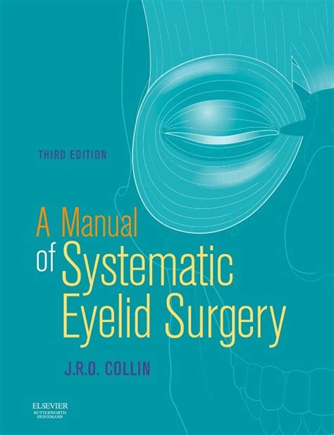 collin a manual of systematic eyelid surgery PDF