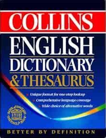 collins english dictionary and thesaurus Epub