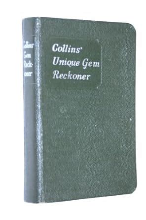 collins unique gem reckoner Kindle Editon