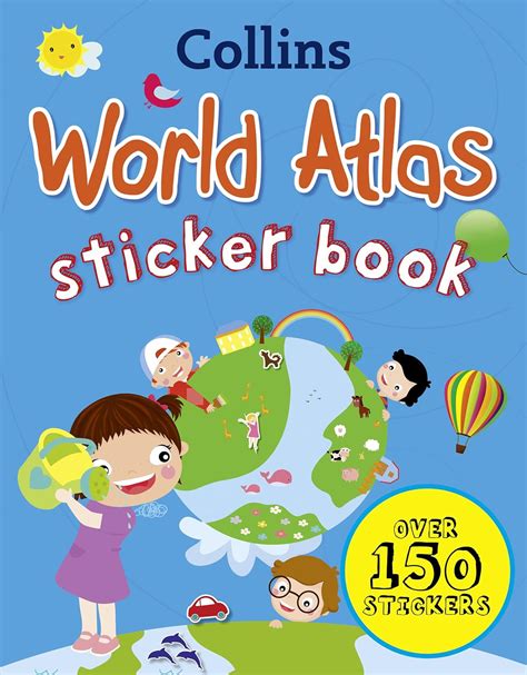 collins world atlas sticker book collins sticker books Kindle Editon