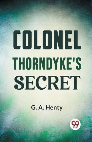 colonel thorndykes secret Epub