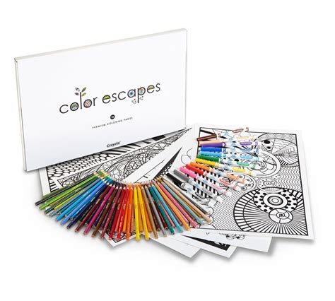 color escapes adult coloring book Epub