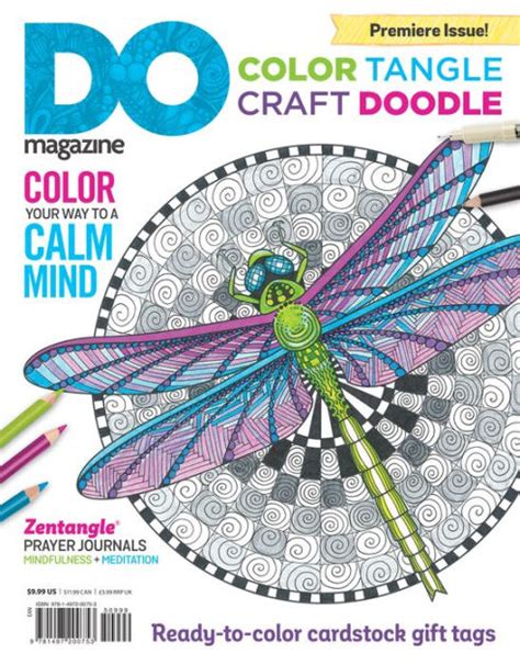 color tangle craft doodle do magazine color your way to a calm mind PDF