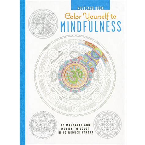 color yourself mindfulness postcard book Kindle Editon