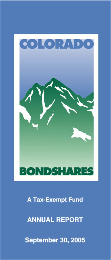 colorado bond shares