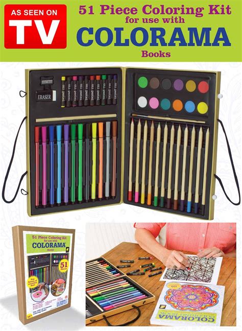 colorama coloring book kit 2016 Reader