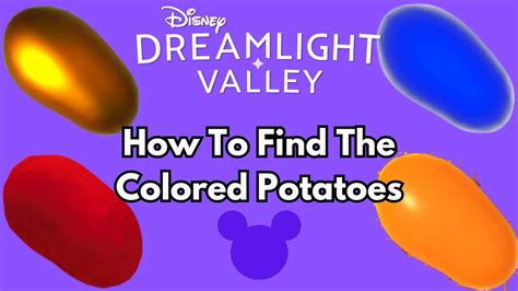 colored potatoes dreamlight valley