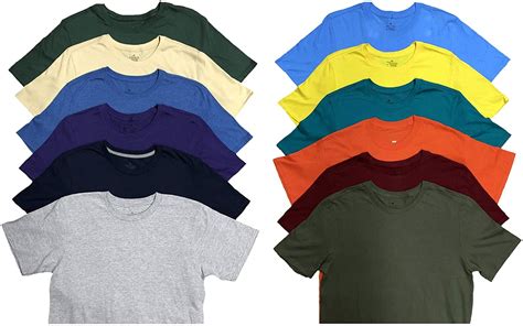 colored tee shirts for men