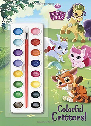 colorful critters disney princess palace pets deluxe paint box book Reader