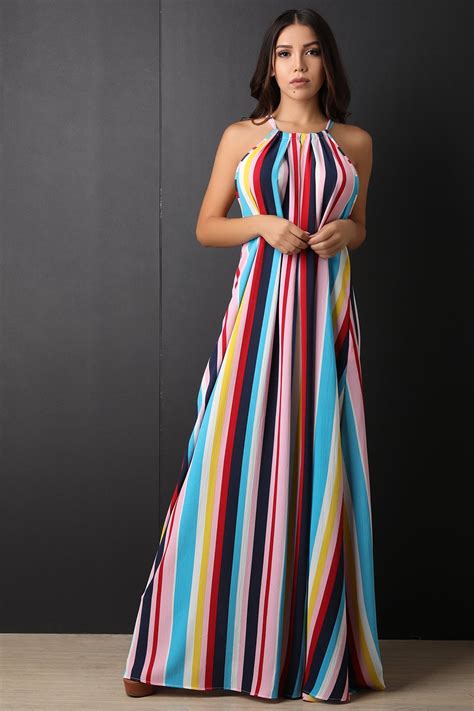 colorful maxi dresses