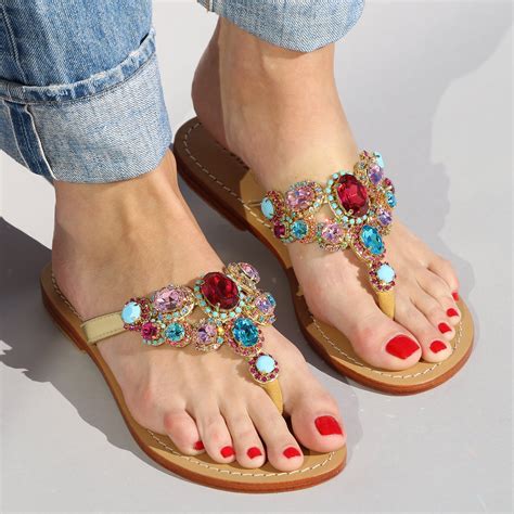 colorful sandals