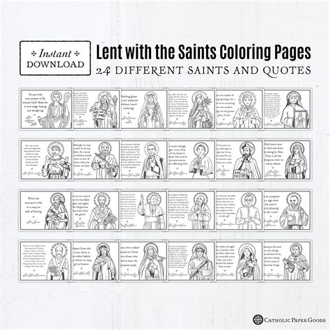 coloring book about the saints Kindle Editon