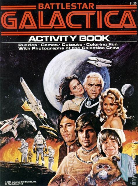 coloring book battlestar books 1978