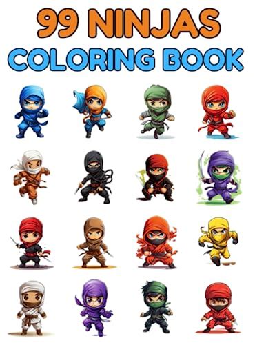 coloring book ninjas techniques instructions Reader