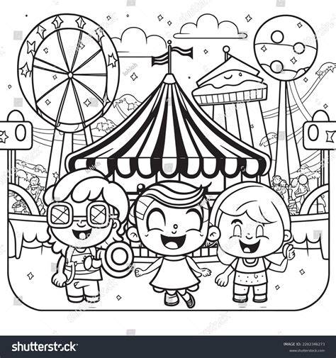 coloring pages for fair Kindle Editon