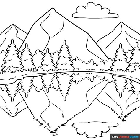 coloring pages of a reflection Reader