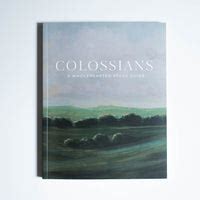 colossians study guide john piper PDF