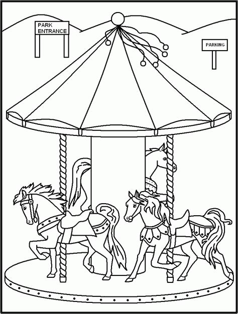 colouring pages of a fair Reader