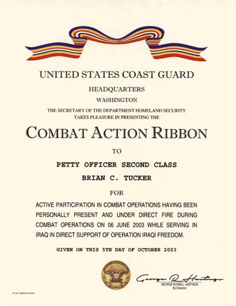 combat action ribbon database