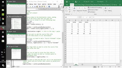 combine excel workbooks vba Doc