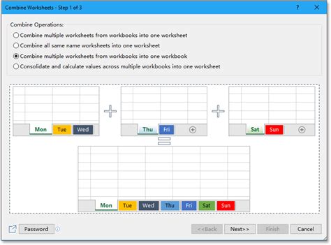 combine workbooks in excel 2010 PDF