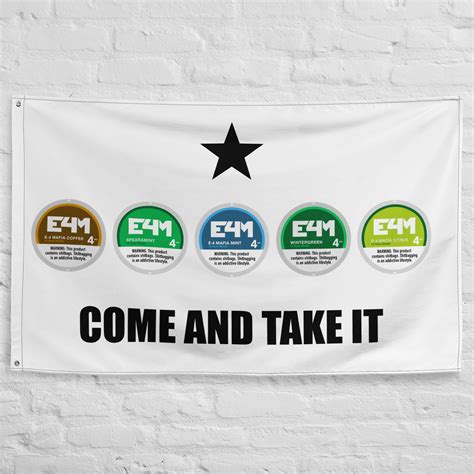 come and take it zyn flag