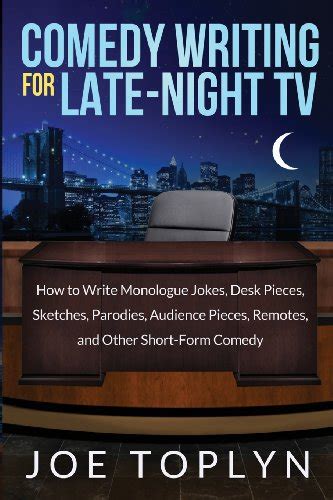 comedy writing for late night tv how to write Kindle Editon