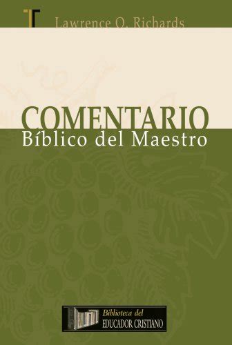 comentario biblico del maestro spanish edition Kindle Editon