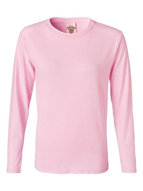 comfort color long sleeve shirts