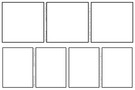 Comic Book Panel Templates