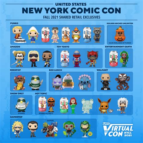 comic con funko dates