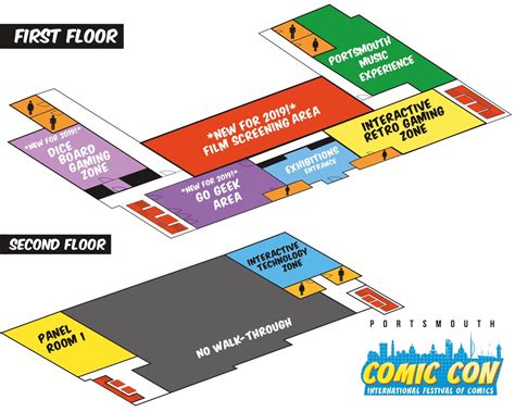 comic con map