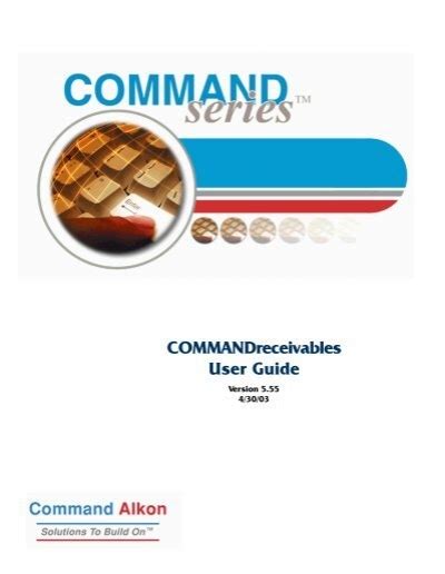 command alkon user guide Reader