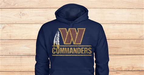 commanders feather shirt