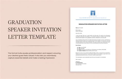 commencement speaker invitation letter Ebook Reader