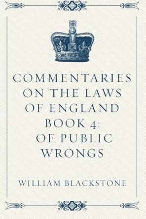 commentaries laws england book public Reader