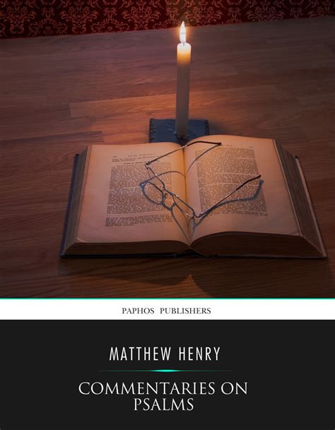 commentaries psalms matthew henry PDF