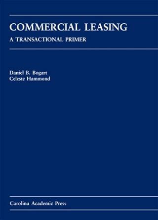 commercial leasing a transactional primer PDF