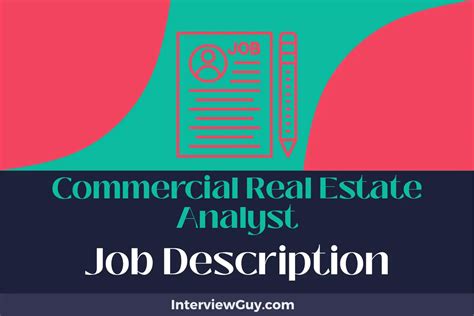 commercial real estate analyst jobs