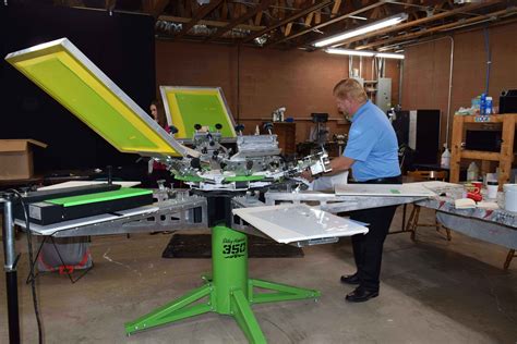 commercial t shirt screen printing machine