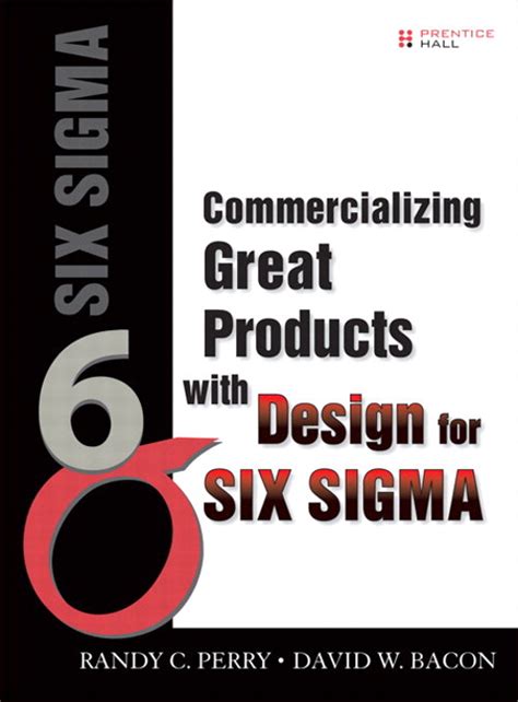 commercializing great products with design for six sigma paperback PDF